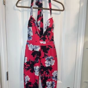 Floral jumpsuit